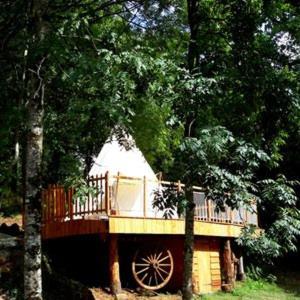 Le Tipi A Marie, Deconnectez- Vous !!! Hotel Cambounes Bagian luar foto
