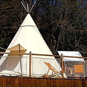 Le Tipi A Marie, Deconnectez- Vous !!! Hotel Cambounes Bagian luar foto