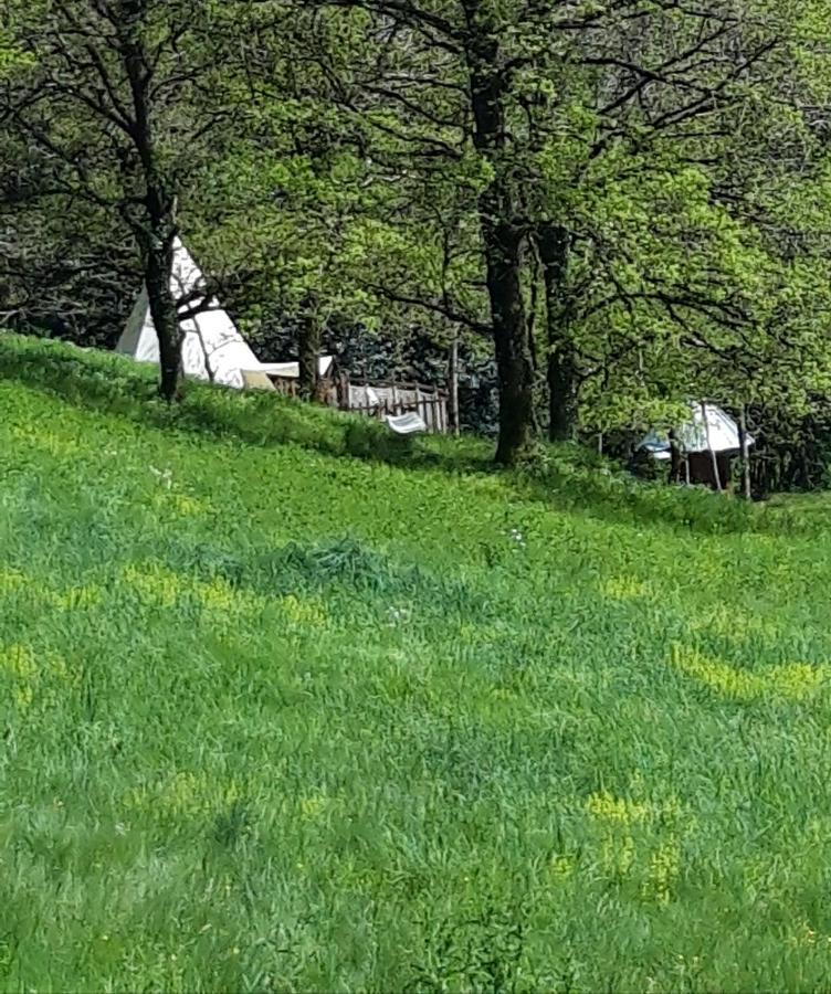Le Tipi A Marie, Deconnectez- Vous !!! Hotel Cambounes Bagian luar foto