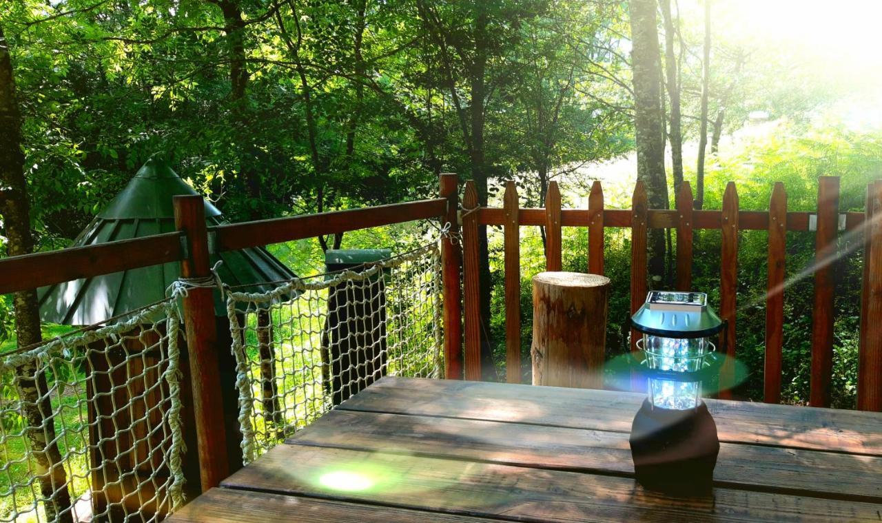 Le Tipi A Marie, Deconnectez- Vous !!! Hotel Cambounes Bagian luar foto